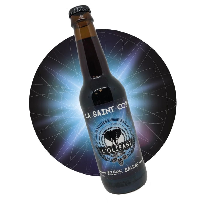La Saint Cop - Brune 7.8% - Carton de 6*75cl La Saint Cop - Brune 7.8% - Carton de 6*75cl