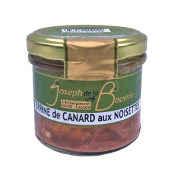 Terrine de canard aux noisettes - 90 grammes