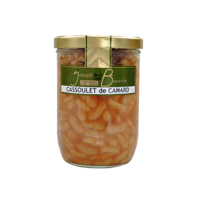 Cassoulet au confit de canard - 720 grammes