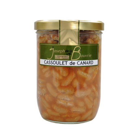 Cassoulet au confit de canard - 720 grammes