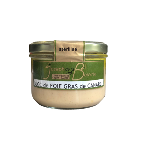 Bloc de foie gras de canard - 180 grammes