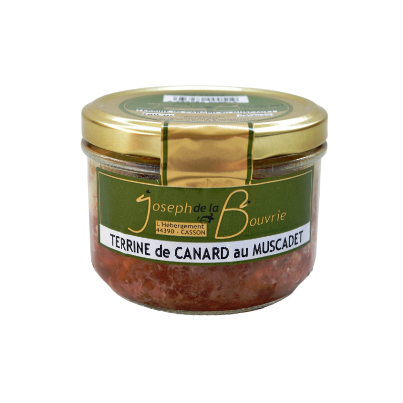 Terrine de canard au muscadet 180g