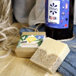 Savon éMOUSS’tillant - Bière Clou de Girofle petit grain