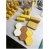 Savon hexagonal miel propolis