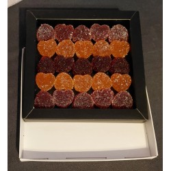 Assortiment de 25 pâtes de fruits