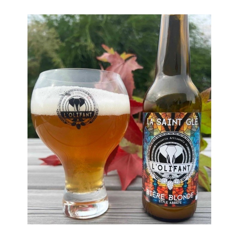 La Saint Glé- Blonde d'abbaye 6.7% - Carton de 6*75cl La Saint Glé- Blonde d'abbaye 6.7% - Carton de 6*75cl