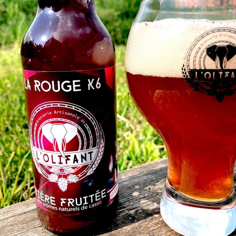 La Rouge K6 - Rouge fruitée 6.2% - Carton de 6*75cl La Rouge K6 - Rouge fruitée 6.2% - Carton de 6*75cl